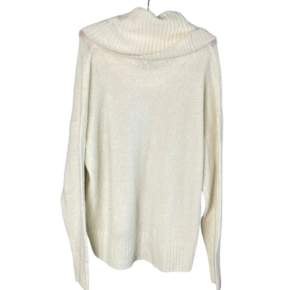 Michael Michael Kors Women’s Cowl Neck Sweater Size Medium in Cream - Picture 6 of 6